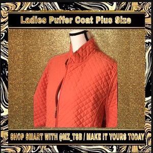 Ladies Puffer Coat Plus Size